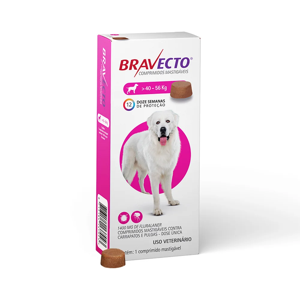 Bravecto cães 20-40kg